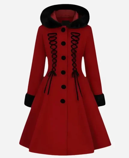 Hell Bunny Amaya Coat For Womens