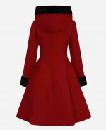 Hell Bunny Amaya Women's Coat RedBlack Gothic Rockwear