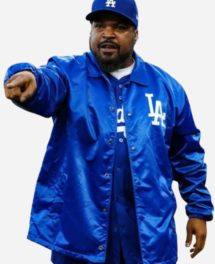 Ice Cube Dodgers Blue Jacket