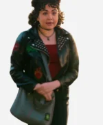 Ilia Isorelys Paulino The Sex Lives of College Girls S03 Leather Jacket