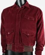 Jack Torrance Movie The Shining Jack Nicholson Corduroy Red Velvet Jacket