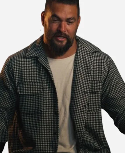 Jason Momoa On the Roam 2024 Plaid Shirt