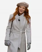 Sarah Drew Christmas in Vienna Jess Waters Wool Coat