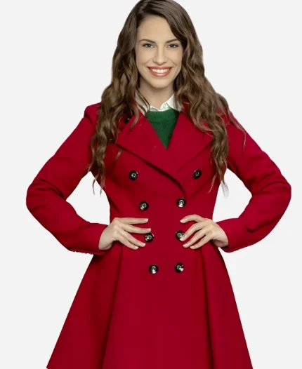 Elizabeth Bennett Christmas at Pemberley Manor Red Coat