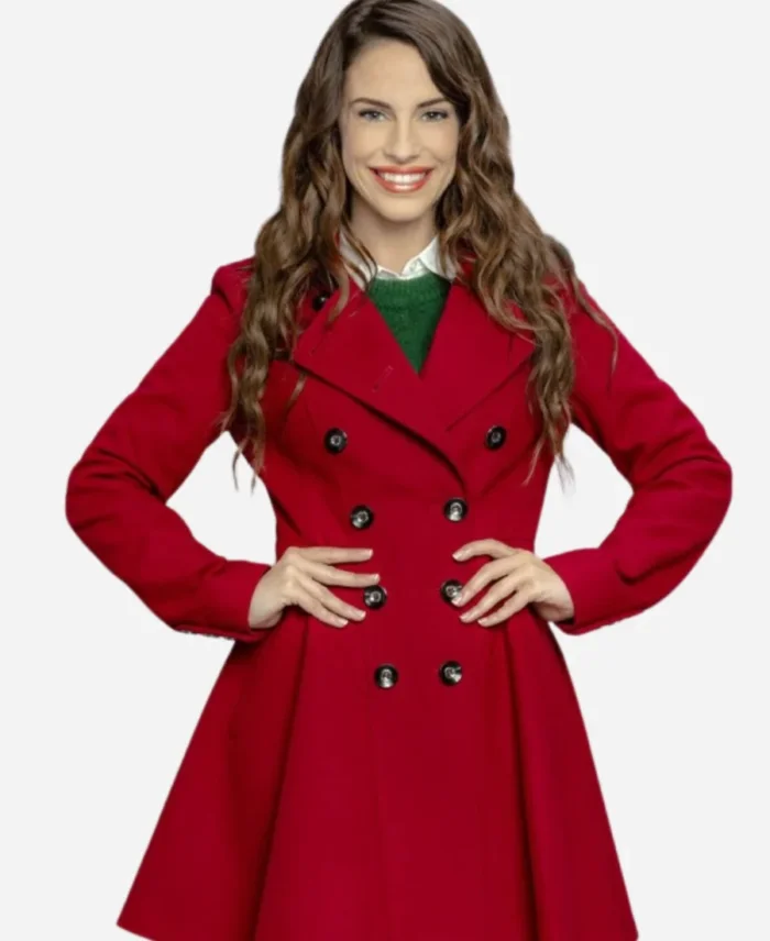 Jessica Lowndes Movie Christmas At Pemberley Manor Elizabeth Bennett Red Coat