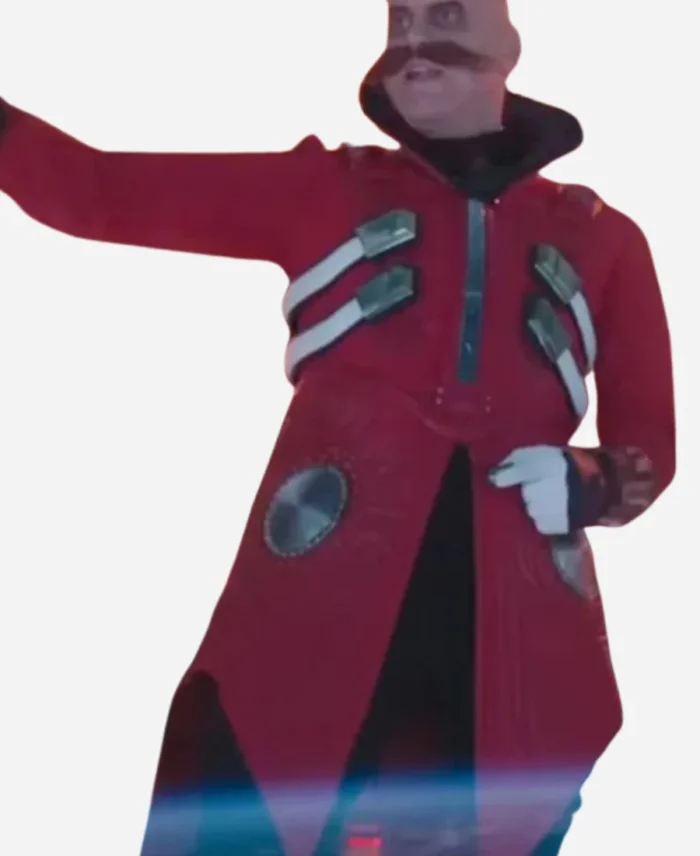 Jim Carrey Sonic the Hedgehog 3 Red Coat