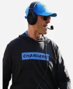 Jim Harbaugh Los Angeles Chargers Pullover Hoodie