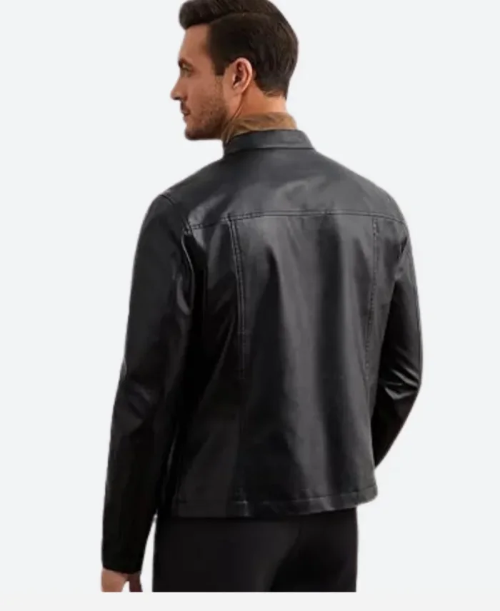 Joey McIntyre Movie Jingle Bell Love Jack Cooper Black Leather Jacket