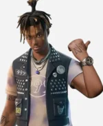 Juice WRLD Empty Out Your Pockets Leather Vest