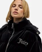 Juicy Couture Hooded Puffer Jacket