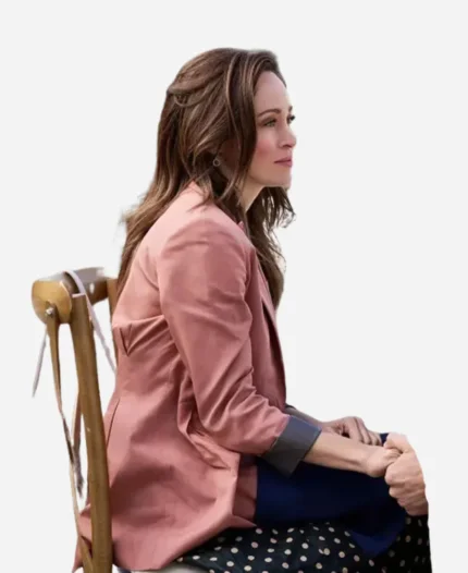 Junebug 2024 Autumn Reeser Pink Blazer