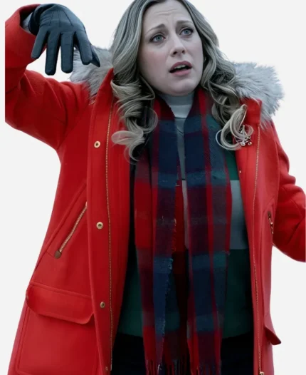 Marlie Collins Just Like A Christmas Emily Wool Parka Jacket