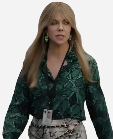 Kaitlin Olson High Potential 2024 Green Snake Shirt