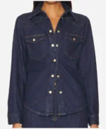 Kate McKinnon The Today Show Blue Denim Shirt