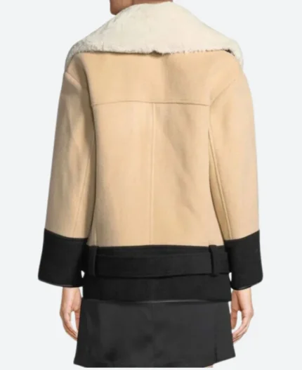 Katherine Barrell Movie A Godwink Christmas Miracle of Love Joy Fickett Brown Jacket