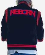 Kavinsky Reborn Varsity Bomber Black Full-Snap Wool Jacket