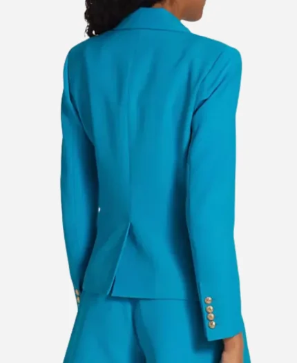 Kayleigh McEnany Outnumbered Aqua Blazer