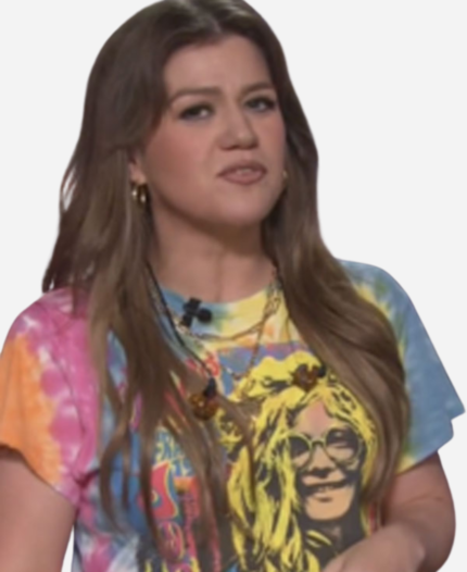 Kelly Clarkson The Kelly Clarkson Show Janis Joplin Tie Dye T-Shirt