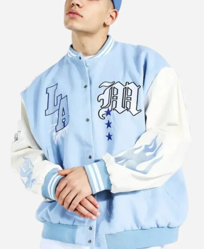 LA Blue Varsity Jacket