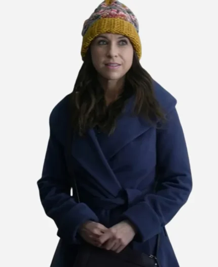 Lacey Chabert Hot Frosty 2024 Coat