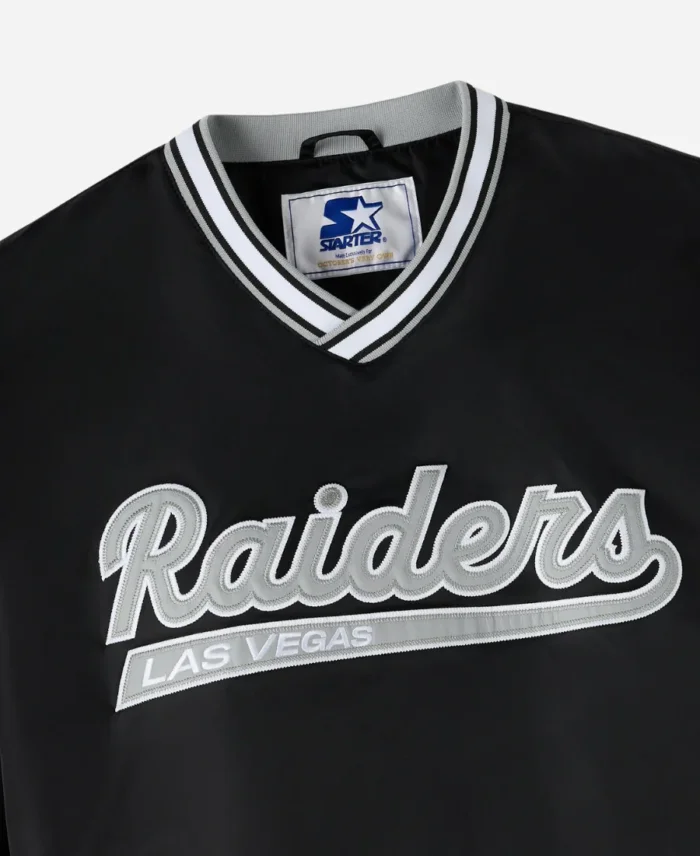Las Vegas Raiders Trainer Black Jacket