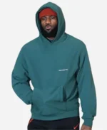 LeBron James Uninterrupted Green Hoodie