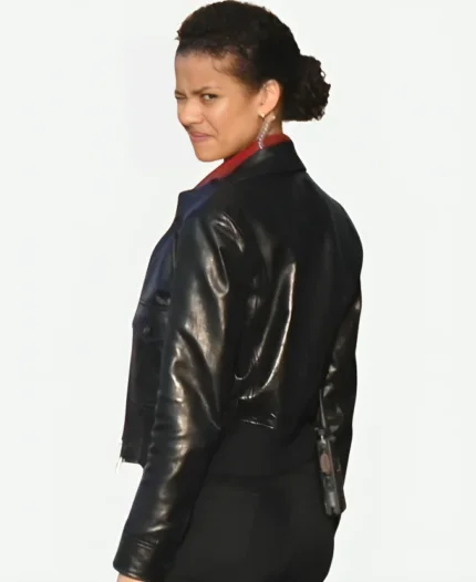 Lift 2024 Abby Black Lather Jacket