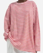 Liz Tv Series Shrinking Season 02 Christa Miller Red Striped Tee