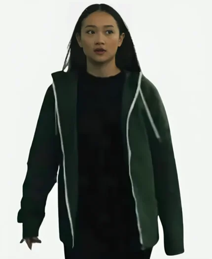 Lynn Bad Genius 2024 Callina Liang Green Hooded Jacket