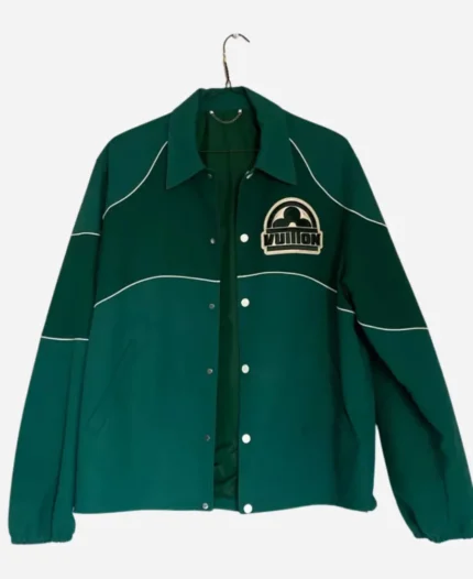 Marcus Rashford Rocks LV Green Bomber Jacket