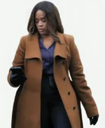 Marisa Clark The Irrational S01 Maahra Hill Brown Wool Coat