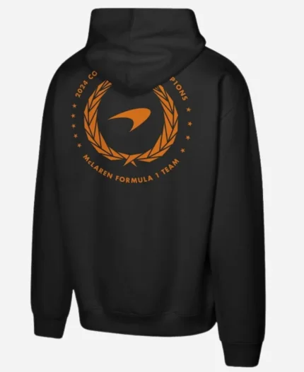 McLaren F1 Team 2024 Constructors’ Cup Champion Black Hoodie