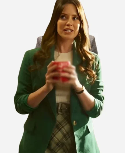 Merritt Patterson 2024 A Vintage Christmas Green Blazer