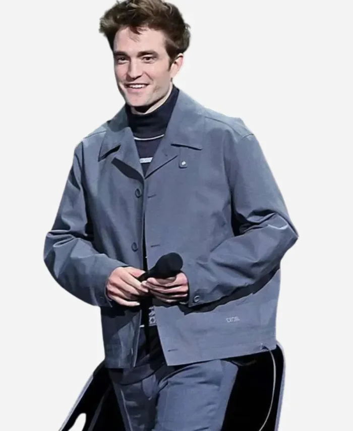 Mickey 17 Robert Pattinson Grey Jacket