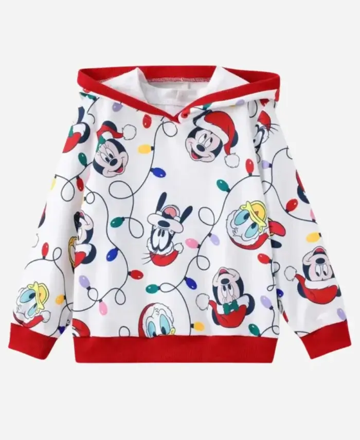 Mickey Mouse Christmas Pullover Hoodie