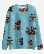 Mickey Mouse & Friends Christmas Blue Sweatshirt