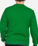 Mickey Mouse Snowflake Classic Christmas Green Sweatshirt For Unisex