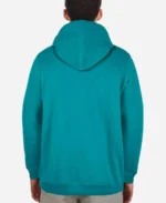 Mike McDaniel Miami Dolphins Coach Blue Pullover Hoodie