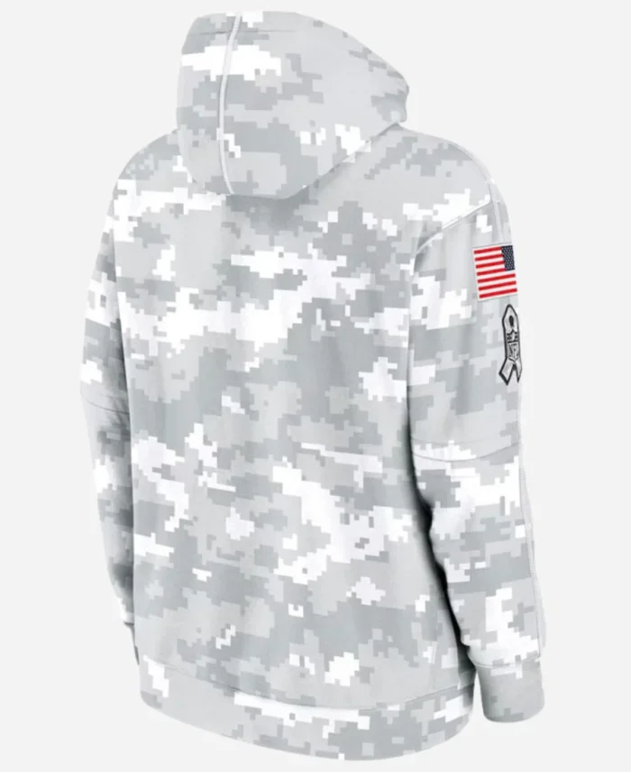 Minnesota Vikings Salute To Service Camo 2024 Hoodie