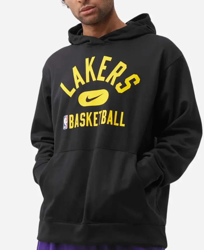 NBA Anthony Davis Lakers Black Hoodie