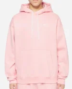 NBA Los Angeles Lakers Anthony Davis Pink Pullover Hoodie