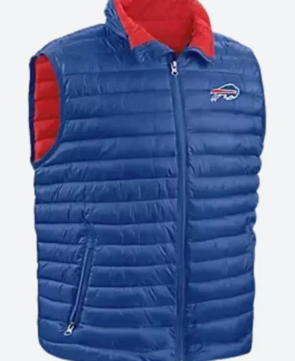 NFL Buffalo Bills Puffer Blue Vest