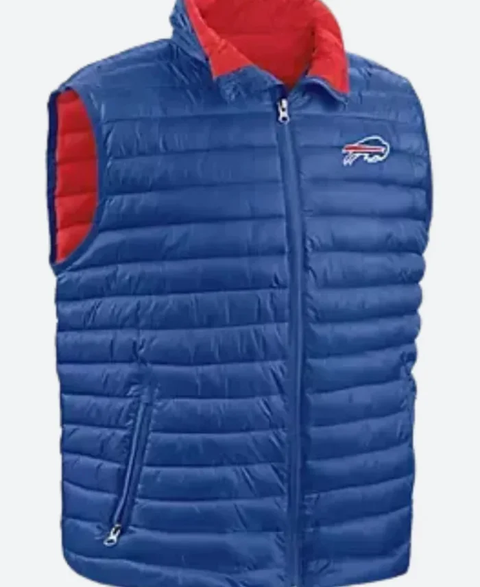 NFL Buffalo Bills Puffer Blue Vest