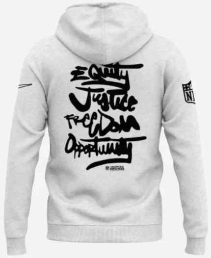 NFL Kansas City Chiefs Be A Change Maker Grey Pullover Hoodie For Unisex