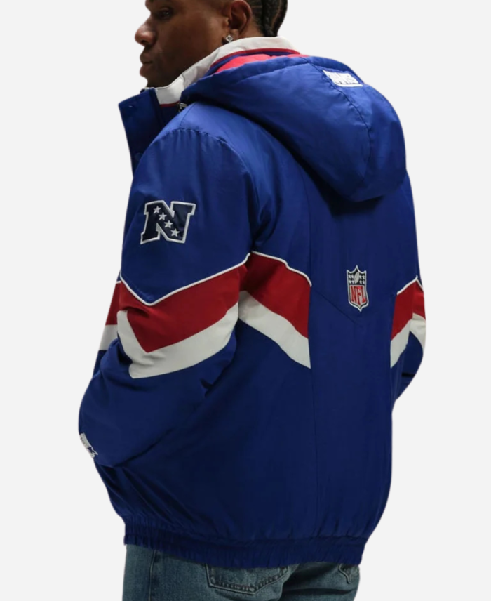 NFL NEW YORK GIANTS 49ers Sideline Puffer Starter Jacket