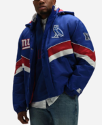 NFL X OVO NEW YORK GIANTS 49ers Sideline Puffer Starter Jacket