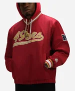 NFL X OVO San Francisco 49ers trainer starter jacket