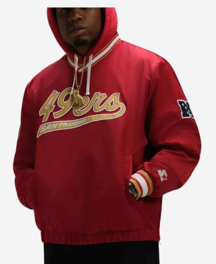 NFL X OVO San Francisco 49ers trainer  starter jacket