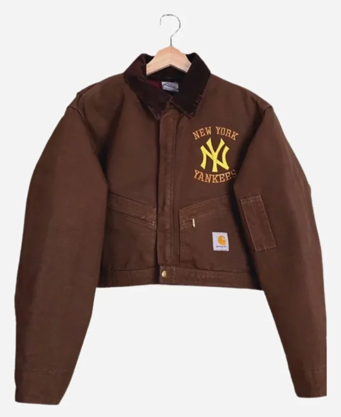 NY Yankees X Vintage Carhartt Crop Jacket