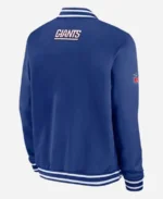  New York Giants Sideline Coaches Blue Bomber Jacket For Men’s